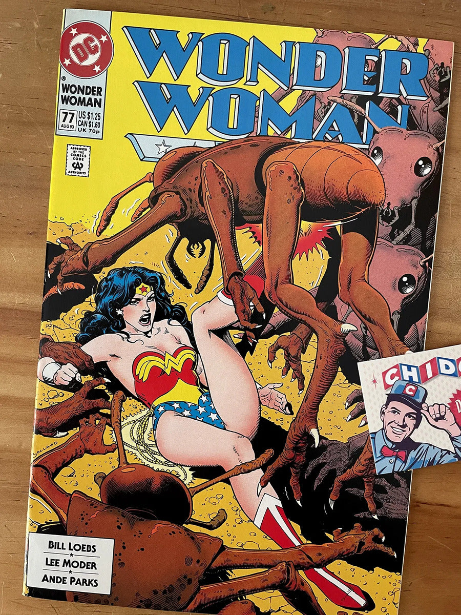 Comic - Wonder Woman #77 Brian Bolland