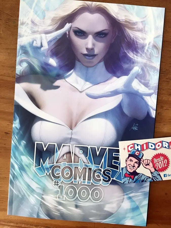 Comic - Marvel Comics #1000 Artgerm Variant Emma Frost