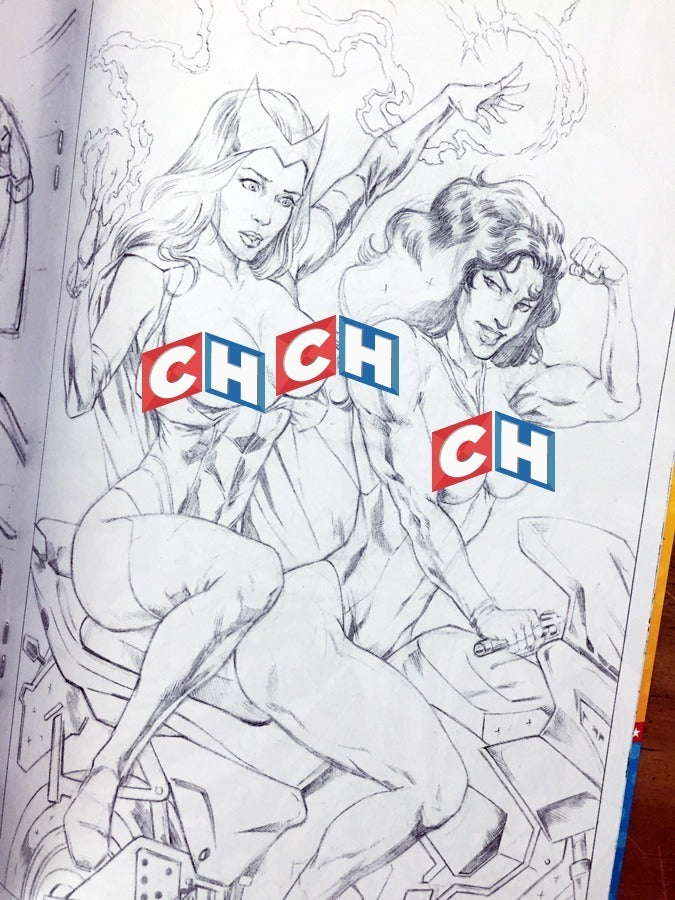 Comic - Faro's Lounge Wolverine Jubilee Naughty Varese