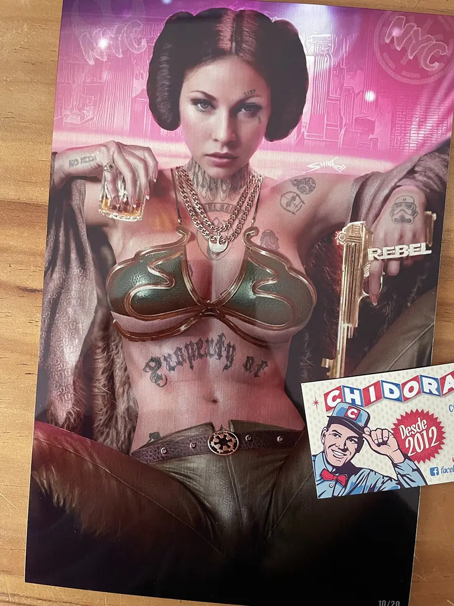 Comic - Power Hour #2 Shikarii Sexy Princess Leia Metal