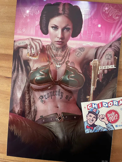 Comic - Power Hour #2 Shikarii Sexy Princess Leia Metal
