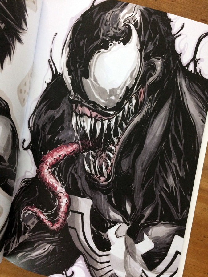 Sketchbook - Superbelle Vol. 5 Artgerm Firmado Venom