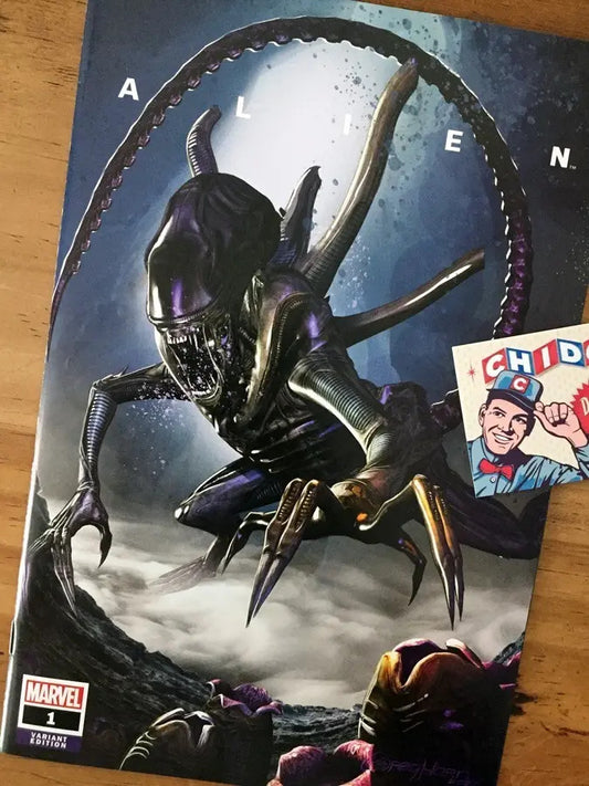 Comic - Alien #1 Greg Horn Variant Virgin Aliens Cover A