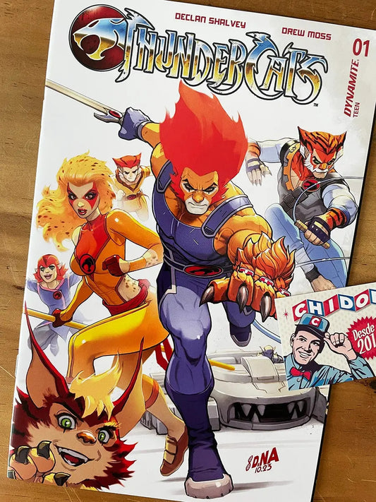 Comic Set - Thundercats #1 #2 Y #3 Nakayama Dna Cheetara