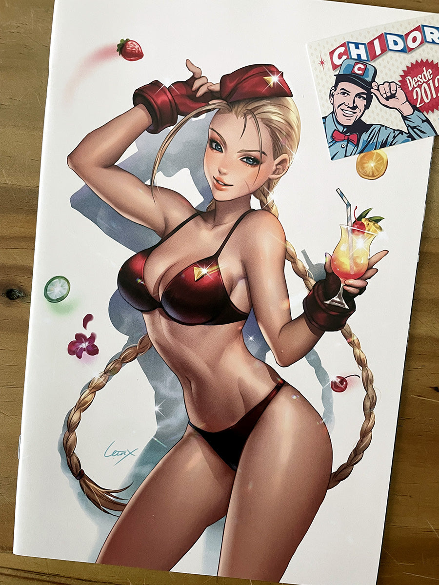 Comic - Street Fighter Masters Cammy #1 Leirix Red Sexy