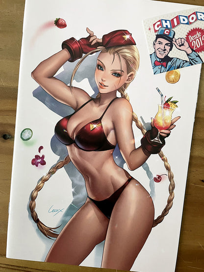 Comic - Street Fighter Masters Cammy #1 Leirix Red Sexy