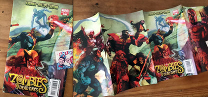 Comic - Marvel Zombies Dead Days #1 X-men Jim Lee Tributo