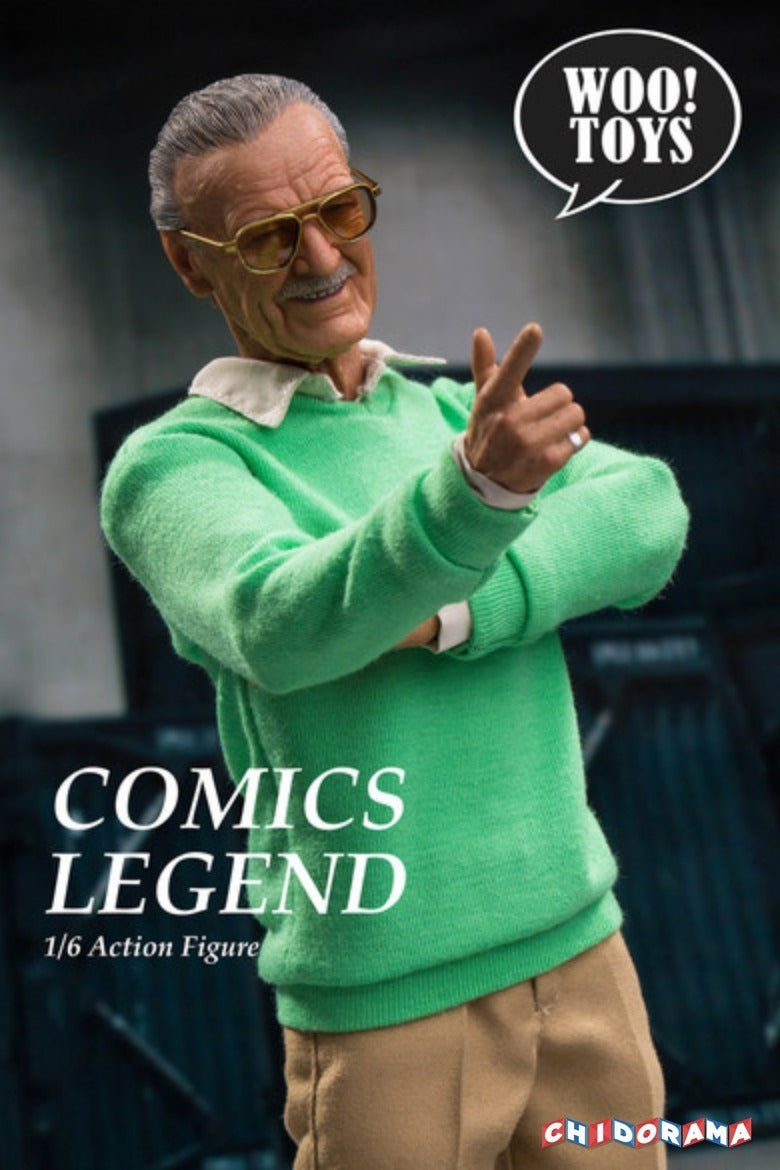 Figura - Stan Lee Comics Legend Woo Toys En Mano Nueva
