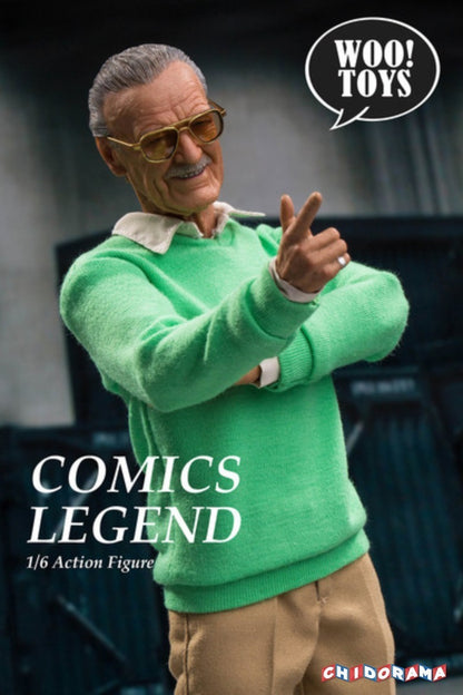 Figura - Stan Lee Comics Legend Woo Toys En Mano Nueva