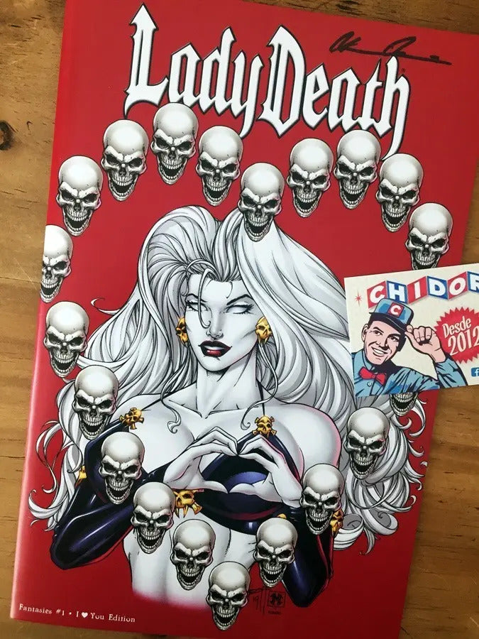 Comic K - Lady Death Fantasies #1 Limitada Firma Pulido