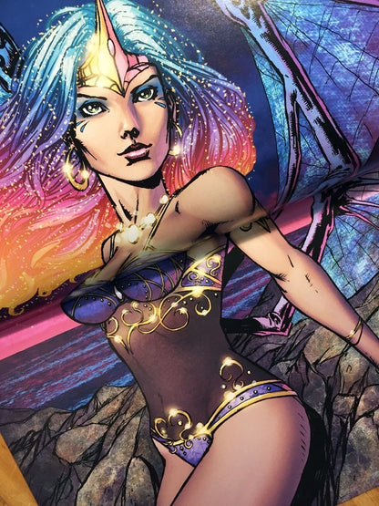 Comic - Aspen Splash Swimsuit 2010 Michael Turner