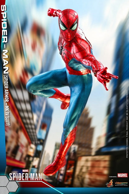 Spider-man Armor Suit Hot Toys Nuevo Mk Iv