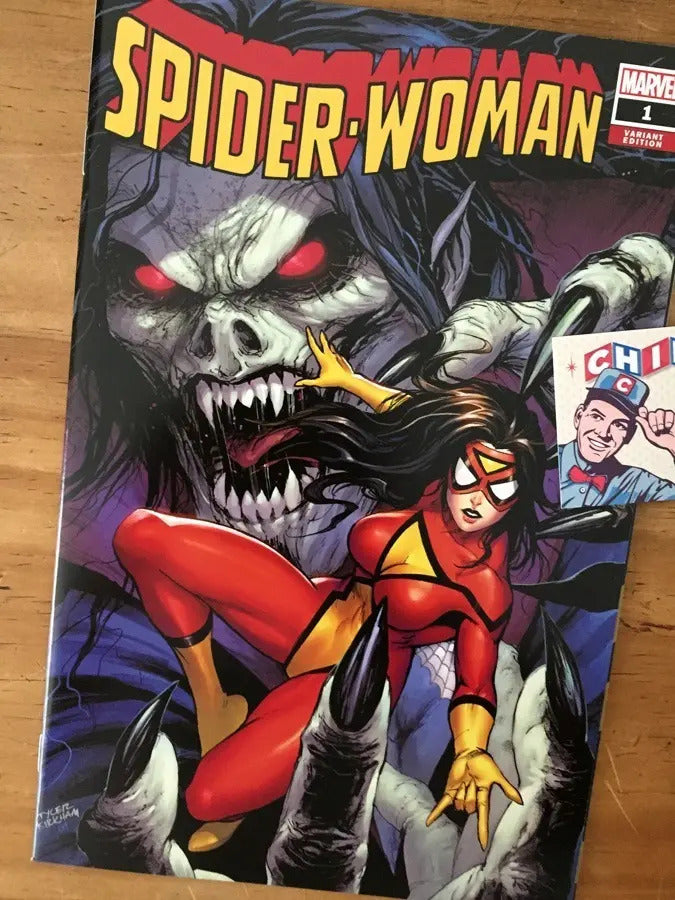 Comic - Spider-woman #1 Tyler Kirkham Variant Spider-man