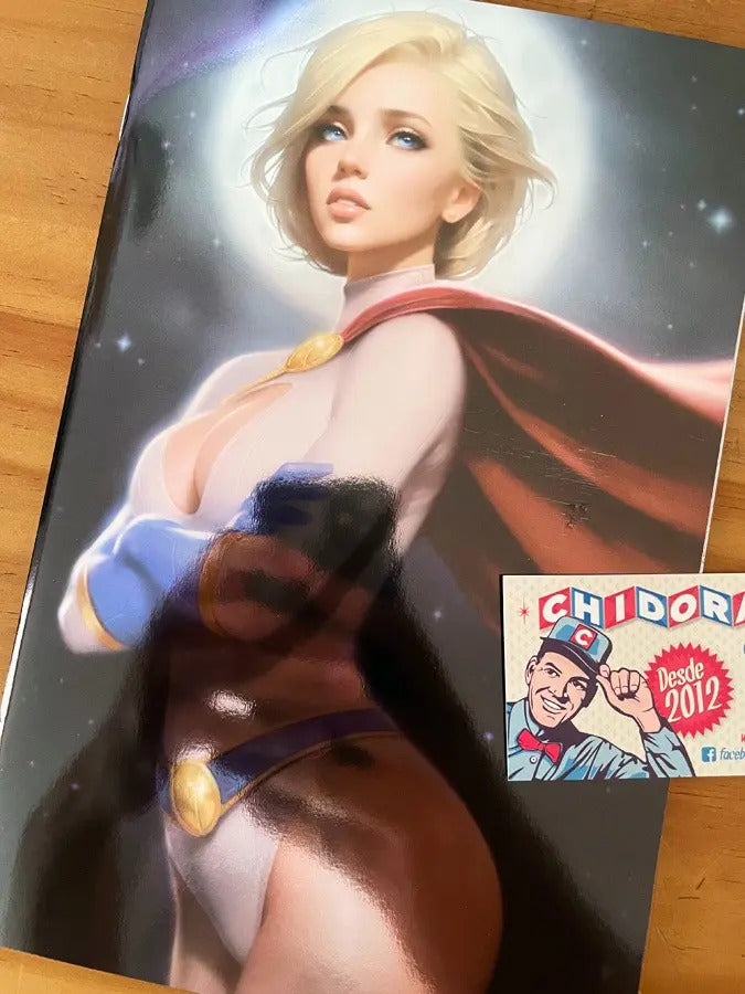Comic - Power Girl #1 Will Jack Foil Power Girl Sexy Virgin