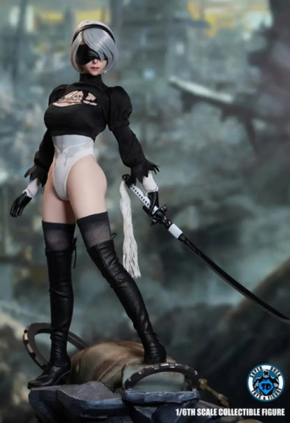 Figura - Yorha Type B Nier:automata Super Duck Nueva