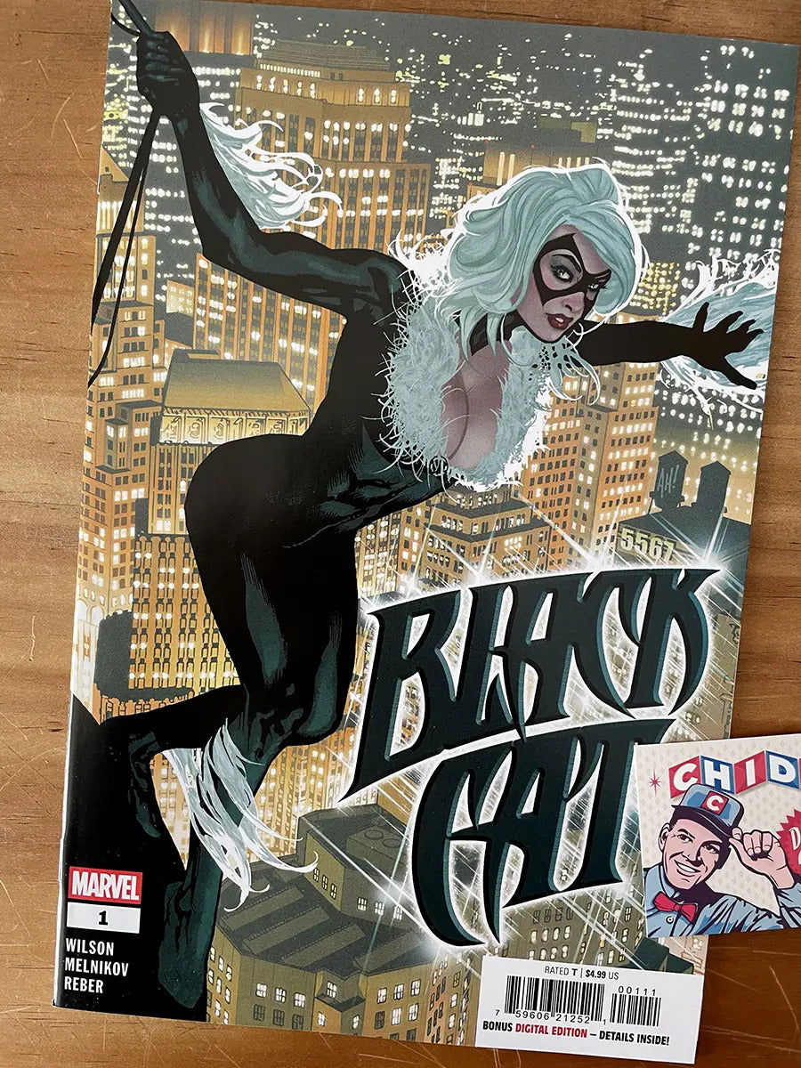 Comic - Black Cat #1 Adam Hughes