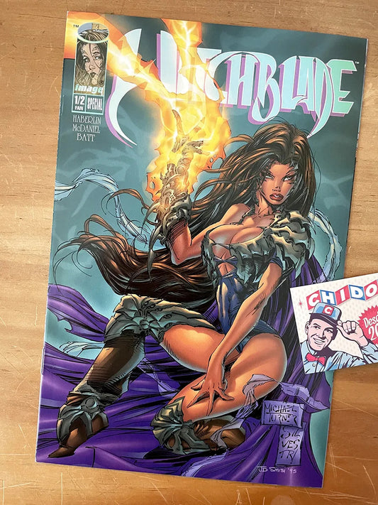 Comic - Witchblade 1/2 Wizard Michael Turner Marc Silvestri