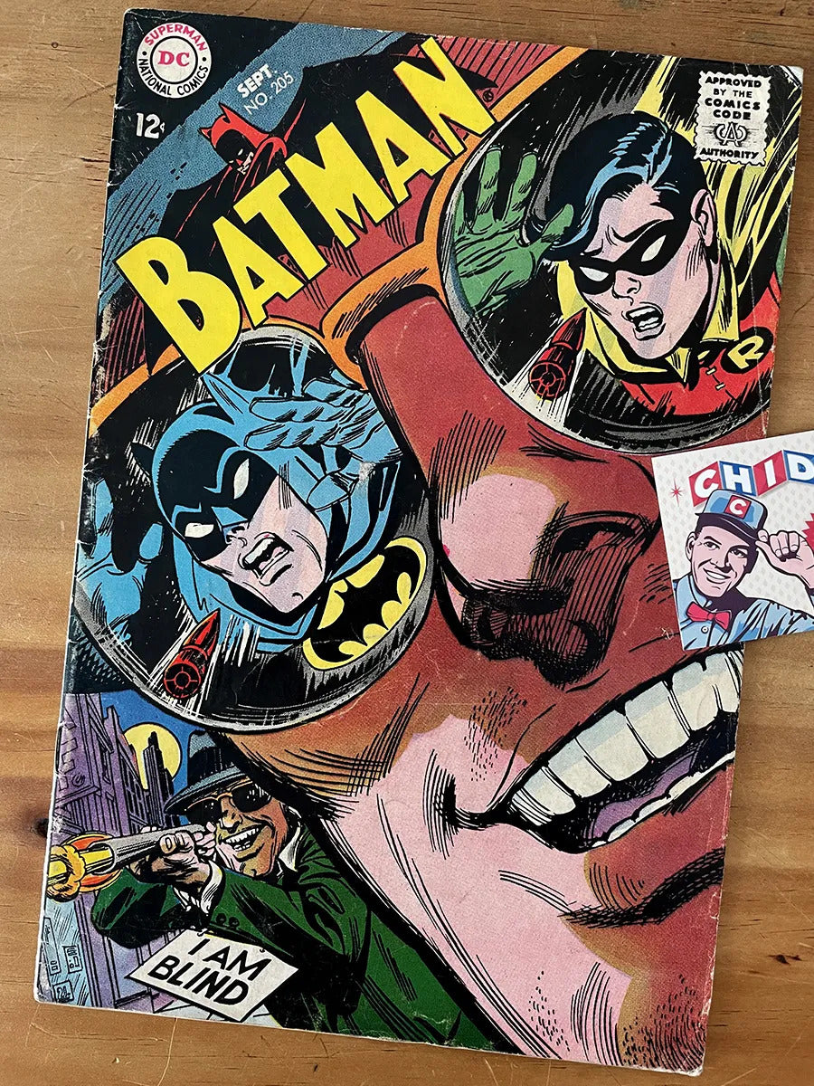 Comic - Batman #205 1968 Novick