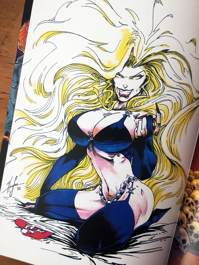 Comic K - Lady Death All Hallows Evil Jim Balent Firma Nuevo