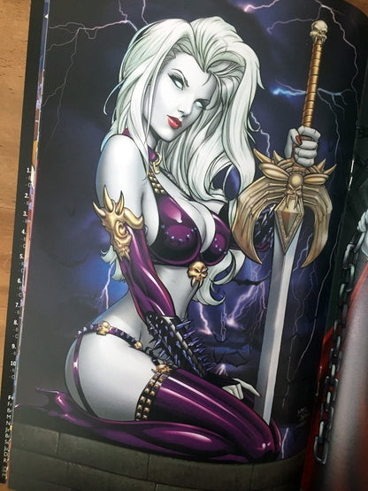 Comic K - Lady Death Fantasies #1 Limitada Firma Pulido