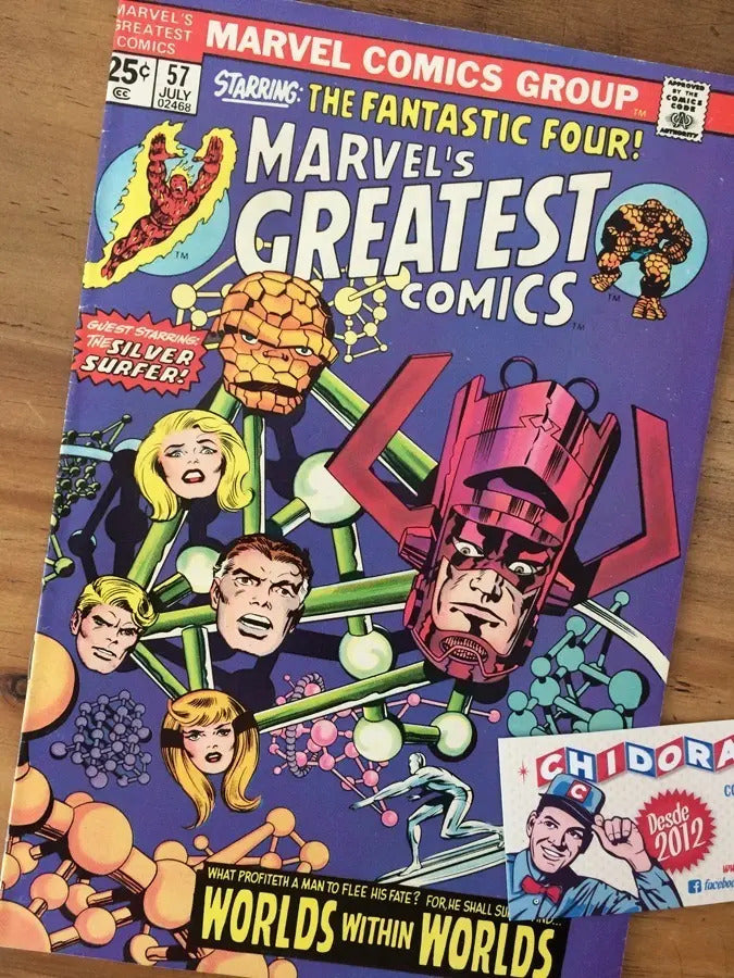 Comic - Marvel's Greatest Comics #57 Jack Kirby Stan Lee