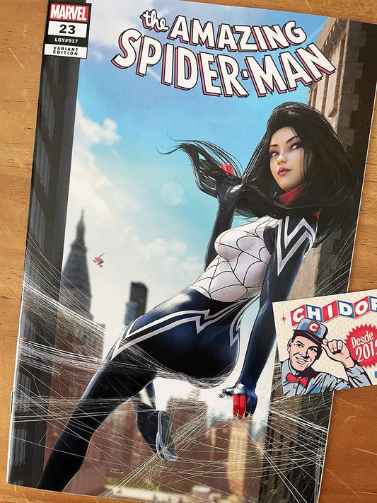 Comic - Amazing Spider-man #23 Tiago Da Silva Silk Trade