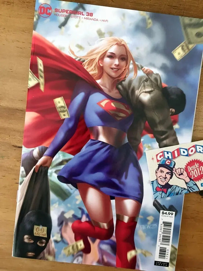 Comic - Supergirl #38 Derrick Chew Variant Superman