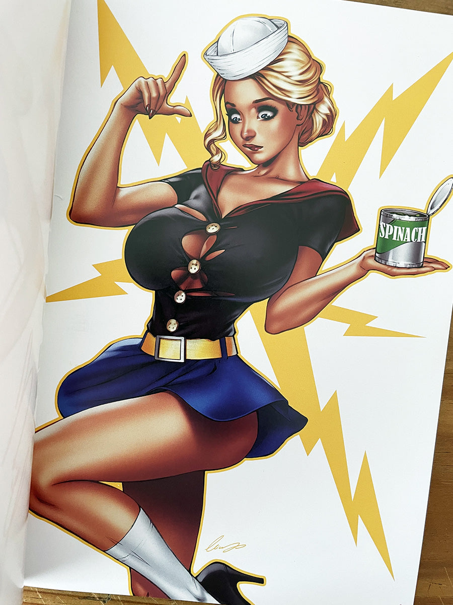 Libro - Pinned Up #1 Elias Chatzoudis Artbook Firmado