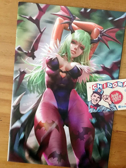 Comic - Darkstalkers Morrigan #1 Chew Sexy Street Fighter