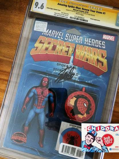 Comic Cgc - Amazing Spider-man Ryv #1 Stan Lee Firmado