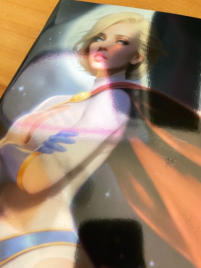 Comic - Power Girl #1 Will Jack Foil Power Girl Sexy Virgin