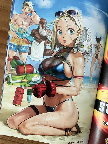 Comic - Street Fighter Swimsuit 2023 Reiq Sexy Chun Li Cammy