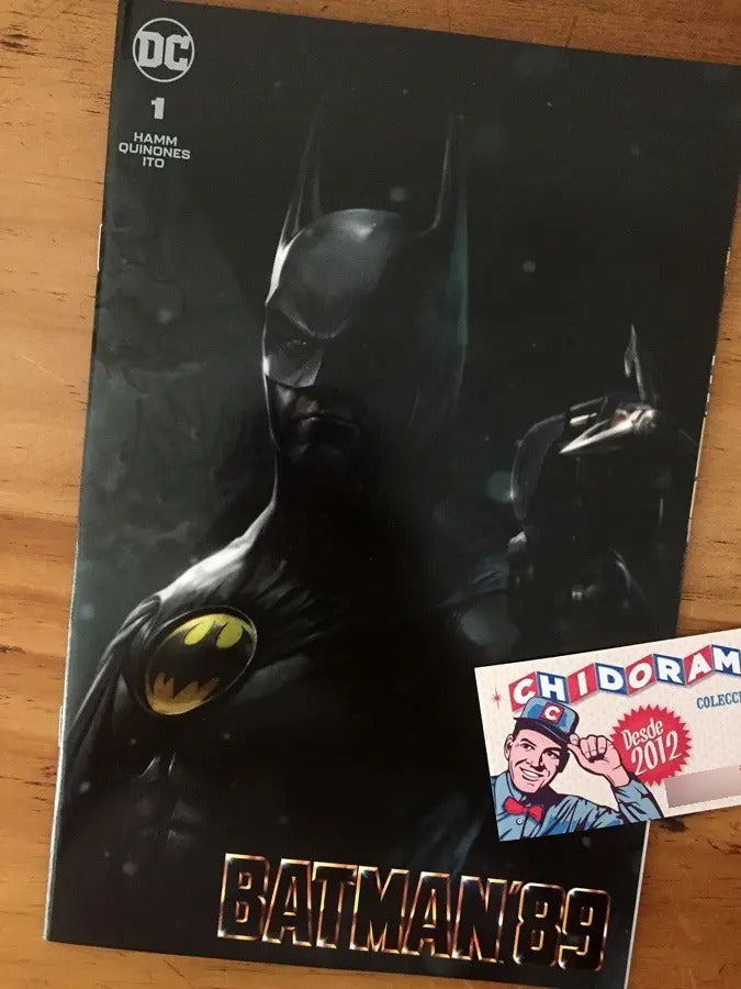 Comic - Batman '89 #1 Francesco Mattina Michael Keaton 1989