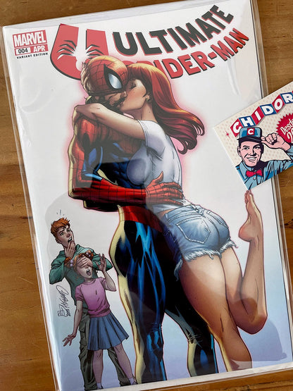 Comic Set - Ultimate Spider-man #4 Scott Campbell Sin Firma