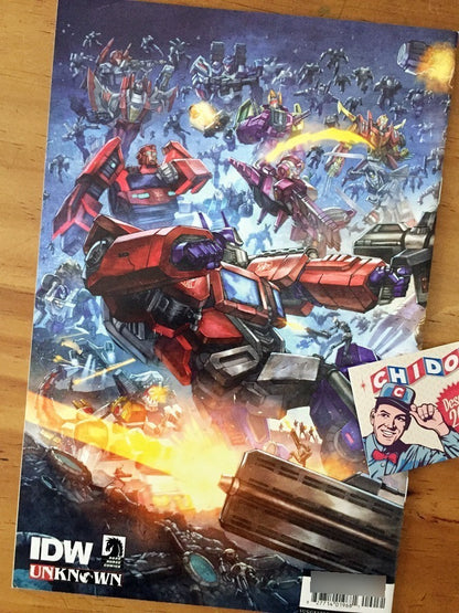 Comic - Transformers Vs Terminator 1 Alan Quah T-800 Optimus