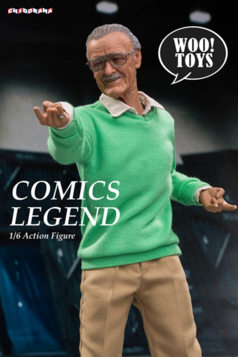 Figura - Stan Lee Comics Legend Woo Toys En Mano Nueva