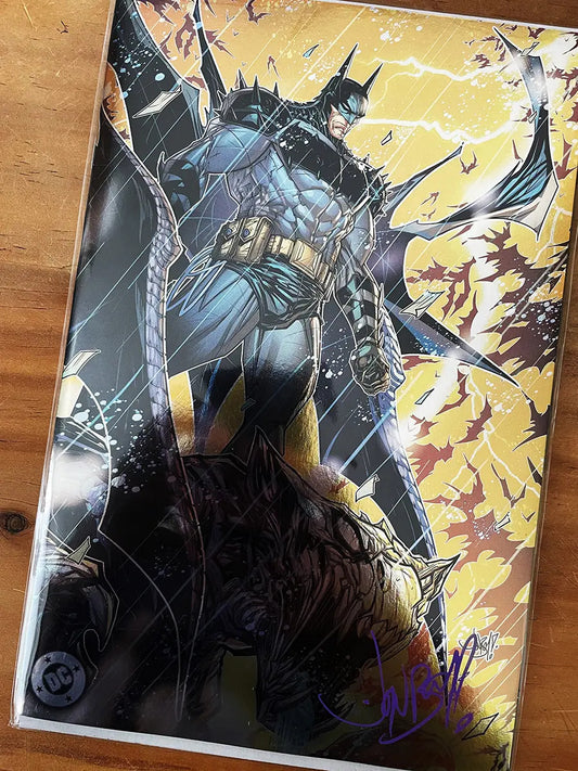 Comic - Absolute Batman #1 Jonboy Firmada Foil Scott Snyder