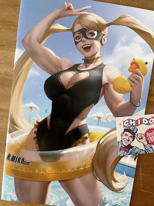 Comic - Street Fighter Swimsuit 2024 R. Mika Sexy Ejikure