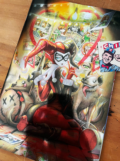 Comic - Harley Quinn #30 Foil Rachta Lin Sexy