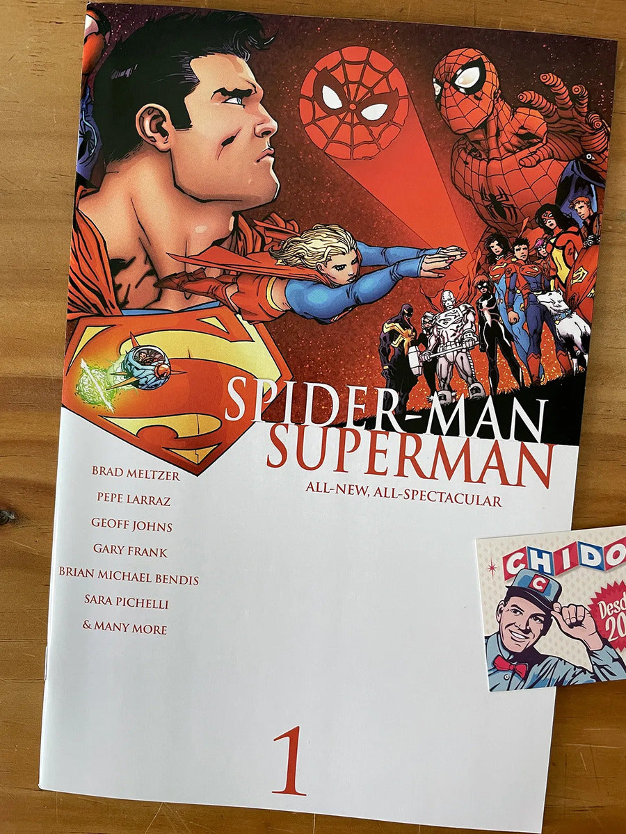 Comic - Superman Spider-man #1 Giuseppe Camuncoli Civil War