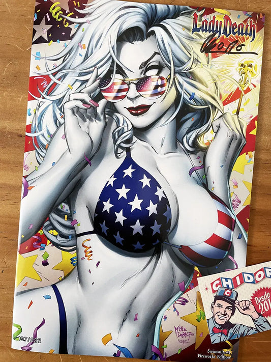 Comic - Lady Death Swimsuit #1 Fireworks Mike Debalfo Sexy