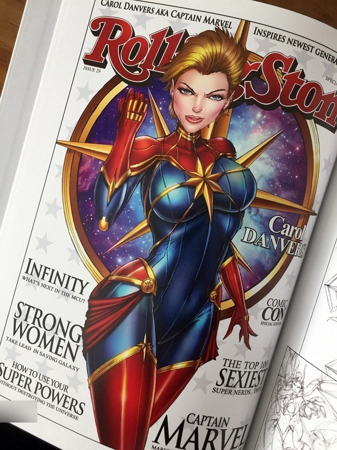 Libro - Sketchbook Volume 7 Jamie Tyndall Pasta Dura Firmado