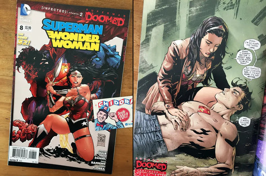 Comic - Superman Wonder Woman #8 Tony Daniel Variant