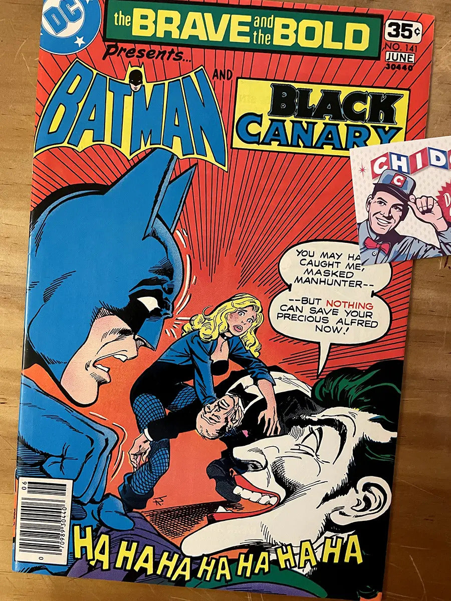 Comic - The Brave And The Bold #141 Joker Batman