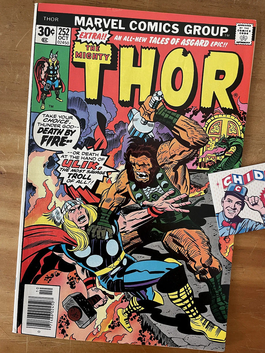 Comic - Mighty Thor #252 John Buscema 1976