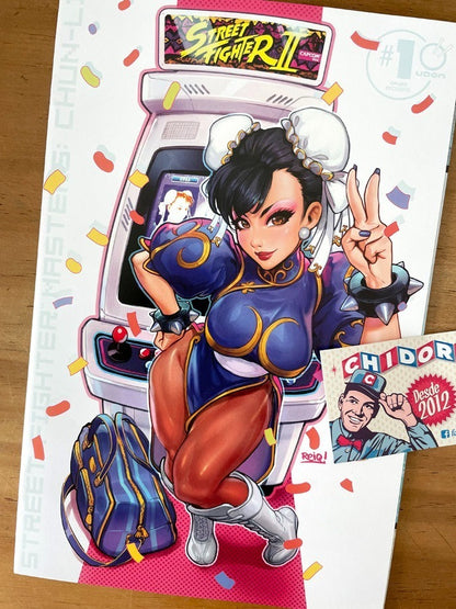 Comic - Street Fighter Masters Chun Li #1 Reiq Arcade Sexy