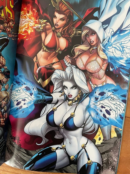 Comic - Lady Death Enchantments #1 Naughty Stranger Things