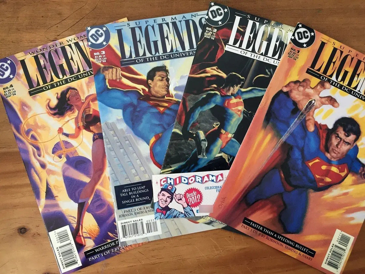 Comic Set - Legends Of The Dc Universe #1-4 Superman Batman