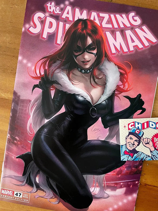 Comic - Amazing Spider-man #47 Leirix Mj Black Cat Variant