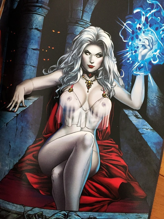 Comic - Lady Death Masters Mike Krome #1 Arte Pinups Fimado